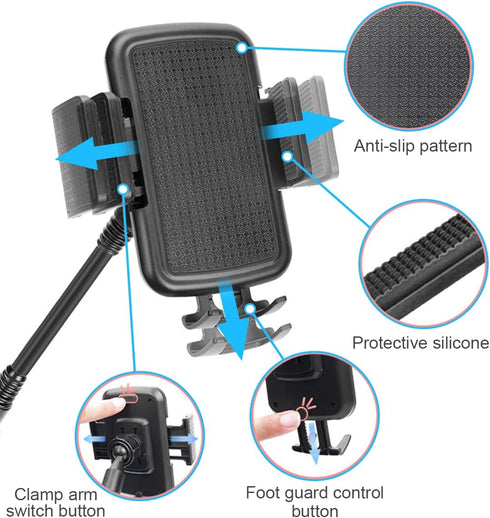 Cup Holder Phone Mount for Car, Upgraded Rotatable Phone Holder, Compatible with iPhone11/11pro/pro max/12/12 pro, Samsung Galaxy, Car Accessories...