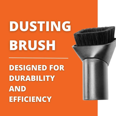 Fein Rotating Dusting Brush for Superior Debris Removal - Efficient Cleaning Attachment for Turbo Wet/Dry Dust Extractors, Natural Bristles, 2-3/4...