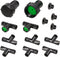 Soaker Hose Fittings, Quick Set Connectors, female & male & feeder & tee Accessories for 3/8" soaker hose....