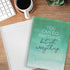 Softcover Not Everything 8.5" x 11" Motivational Spiral Notebook/Journal, 120 Checklist Pages, Durable Gloss Laminated Cover, White Wire-o Spiral....