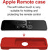 Geekria Protective Case for APPL TV 4K / 4th Gen Remote - Light Weight (Anti Slip) Shock Proof Silicone Cover for APPL TV 4K Siri Remote Controlle...