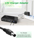 Charger for Halo Bolt 58830 AC Adapter 14V Replacement Charger for Halo Bolt 55720 44400 1201 Air Compact ACDC Wireless Car Jump Starter Power Cor...