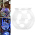 Mini Fish,Classic Drum Fish Bowl Transparent Plastic Round Bowl Aquarium 360° View of Aquarium Centerpiece or Terrarium(Mini)...