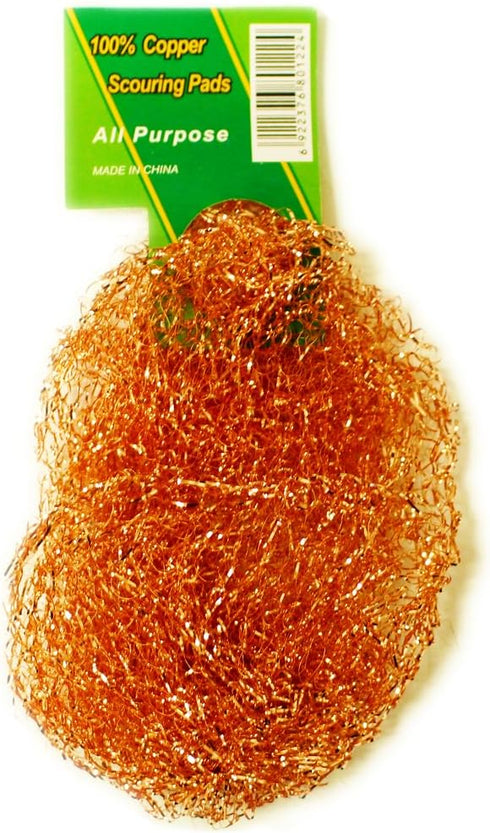 Copper Scouring Pad, Scrubbing Scour Pads 10 Pcs/Pack, Pure Copper, 13g / Pc...