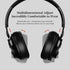 Bluetooth Headphones Over-Ear, 60H Playtime and with Low Latency Wireless Headphones with Microphone, HiFi Stereo Foldable Lightweight Headset, De...
