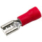 Baomain Red Female Insulated Spade Wire Connector 3/16'' Electrical Crimp Terminal 22-16 AWG 4.8 x 0.5mm FDD1.25-187 (0.187") (200PCS)...