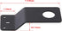 2 Pcs Black Antenna Mount 3/4" Hole Thick Steel Mobile Antennas Brackets for UHF VHF Ham NMO Antenna Mounts Between Hood and Fender (Black)...