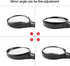 AtfArt Bike Mirror Handlebar Mount HD Bike Rear View Mirror Bicycle Mirrors for Handlebars Adjustable Rotatable Bike Mirrors Ride Safely (A-2 Pcs ...