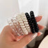 Spiral Hair Ties 20 Pieces No Crease Coil Hair Ties Traceless Phone Cord Hair Ties Waterproof Elastics Hair Bands No Damage Hair Scrunchies Ponyta...
