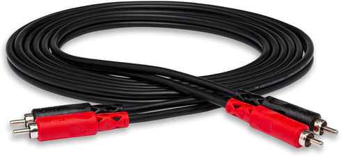 Hosa CRA-204 Stereo Interconnect, Dual RCA to Same, 13 Feet...