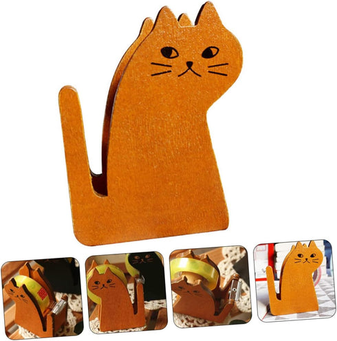 Cat Tape Holder Tape Dispenser Desk Cute Tape Dispenser Cat Tape Dispenser Tape Dispenser Kids Tape Dispenser Cute Tape Dispensers Cat Figures Off...