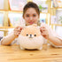 Shiba Inu Dog Plush Pillow, Corgi Stuffed Animal Plush Toy Hug Pillow Gifts for Girl Boy (Brown, 11.8in)...