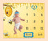 Baby Age Milestone Blanket, Bee Honeycomb Blanket for Nursery, Baby 1-12 Months Growth Chart, includes 4 Frame and 1 Headband 47"x40" BTQQPH33...