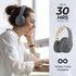 Louise&Mann Wireless Headphones Over Ear, Bluetooth Headphones 5.3, Foldable Lightweight with Soft Memory Foam Earmuffs, Built-in Mic with Wired M...