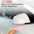 Fit Ttesl Model 3 Side Mirror Trim Strip Compatible with Model 3 2017-2023 Protect Side Mirror Trim Cover ABS Exterior Accessories(Light Pink)...