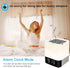 Night Lights Bluetooth Speaker, Alarm Clock Bluetooth Speaker Touch Sensor Bedside Lamp Dimmable Multi-Color Changing Bedside Lamp, MP3 Player, Wi...