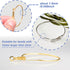 60Pcs Hoop Earring Findings Stainless Steel Earrings Beading Round Earrings Hypoallergenic Hoop Earrings Open Beading Hoop for Jewelry Making DIY ...