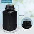 34oz Plastic Container Lab Chemical Reagent Bottles 1000ml Small Mouth Liquid Solid Storage Bottles Round Sample Storage Sealing Container with An...
