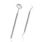 Dental Teeth Cleaning Care Kit of 2 Pcs with Tooth Pick & Mouth Mirror...