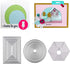 3 Sets Die Cuts Metal Cutting Dies Stencil,Sweetfamily 24 Pieces Nesting Dies for Card Making Scrapbooking Album Paper DIY Crafts?Rectangle,Circle...