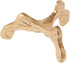 Bard's Brass-toned Egg Stand/Holder, Small Scroll Leg, 0.625" Diameter (Fits Hen Sized Eggs)...