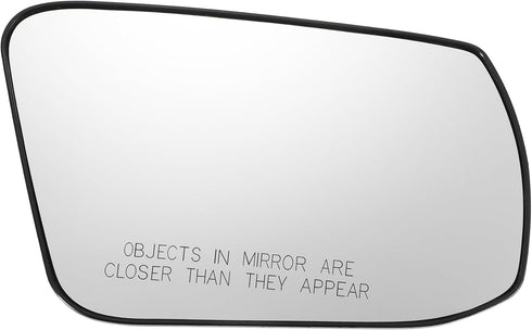 X AUTOHAUX Car Rearview Right Passenger Side Mirror Glass Replacement W/Backing Plate Heated White Glass for Nissan Altima Sentra 2013 2014 2015 2...