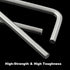Luomorgo 20 Pcs 3mm/1/8 Inch Allen Wrench, L Shaped Hex Key Wrench, Heavy Duty Steel Hexagon Wrench Tool for Repairing, Installation...