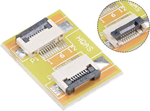 uxcell 0.5mm Pitch 8 Pin to 8 Pin Extension Connector Adapter for FFC FPC Cable Extend Zip HDD...