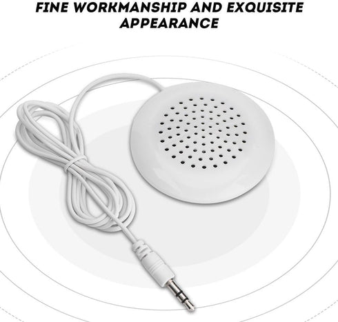 Pillow Speaker, Portable Mini Speaker, DIY Pillow Speaker 3.5mm Mini Stereo Speaker of MP3 Phone Portable CD for Sleep, Home, Outdoors, Shower...