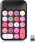 PINKCAT Wireless Number Pad, Cute 18 Keys Numeric Keypad with 2.4G Mini USB Receiver, Portable Silent Number Numpad Financial Accounting for Lapto...