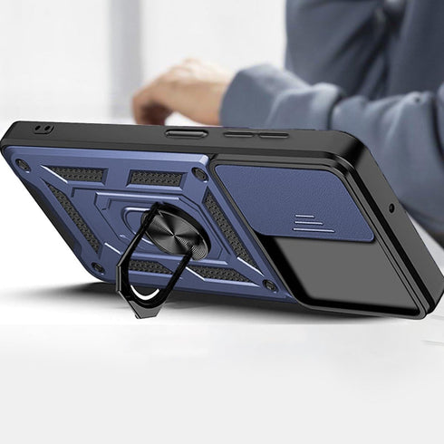 for Samsung Galaxy A15 5G Case: Phone Case with Screen Protector for Samsung Galaxy A15 5G - Blue...