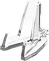 OnFireGuy 5 Pack Clear Display Stand Easels for Air-Tite Coin Capsules | Coin Display Stands | Challenge Coin Easels | Made in USA...