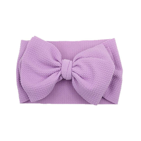 Baby Girl Bow Headbands Newborn Hairband Baby Turban Knotted Elastic Headwrap for Toddler Hair Accessories (AA07-10PCS)...