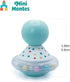 Wooden Tumbler Wobble Spin Pull Toy, Montessori Toys for 1 Year Old, Toys for 1 Year Old Boy Girl, Toys for Ages 0-2, Baby Toys, Sensory Toys, Tum...