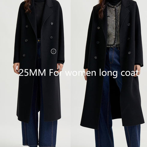 10 Pieces Large 1 Inch Natural Real Horn Buttons for Men's Blazer, Suit, Coats, Jacket, Overcoat, Winter Coat, Uniform Genuine Natural Horn Button...