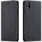 QLTYPRI for iPhone XR Case, Premium PU Leather Cover TPU Bumper with Card Holder Kickstand Hidden Magnetic Adsorption Shockproof Flip Wallet Case ...