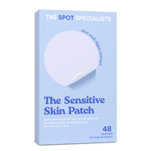 The Sensitive Skin Patch (48 Patches) | Bespoke Formula Pimple Patches for Face | Clear Skin, Gentle Touch | Results After 6 Hours | Strategically...