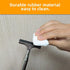 Car Rearview Mirror Wiper with Telescopic Long Rod, Portable Auto Squeegee Cleaner for Car Raindrops(Black)...