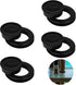 AIEX 4 Pcs 2 inch Table Umbrella Hole Ring and Cap, Silicone Umbrella Hole Ring Umbrella Cone Wedge Patio Umbrella Cone for Patio Outdoor Garden T...