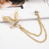 2 Packs Men's Eagle Brooch Lapel Pin Badge Hanging Chains Collar Brooches Pin for Career Suit Tuxedo of Shirts Tie Hat Scarf for Boyfriend Father ...