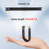 QIANRENON 240W USB4.0 C 90°Angle PD Fast Charging Short Cable 40Gbps Type C 4.0 Male to Right Angle C Male Flat Flexible Data Cable, for Thunderbo...