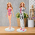 10PCS Doll Holder, Doll Stand Display Holder, Ideal Doll Display Stand Support with Adjustable Waist Clip for 11 to 13 Inch Tall Dolls...