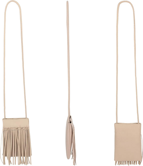 Hoce Women’s Leather Fringe Messenger Bag Large Hobo Crossbody Tassel Shoulder Bags, Gift for Mom Wife Girlfriend...