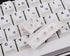 135 keys PBT Japanese Keycaps Cherry Profile DYE-Sub White Theme Minimalist Style Suitable for Mechanical Keyboard...