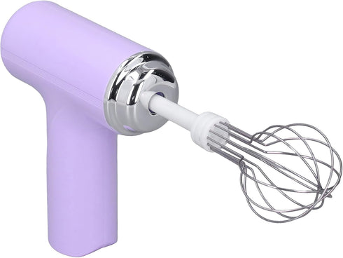 Electric Hand Mixer, Cordless Handheld Whisk, Lightweight Kitchen Tool, Wide Application, 3 Levels for Kitchen ()...