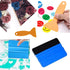 Teflon Sheet for Heat Press T Shirt Teflon Paper Heat Tape for Sublimation Heat Resistant Transfer Tape 1 Set T Shirt Alignment Ruler Guide to Cen...