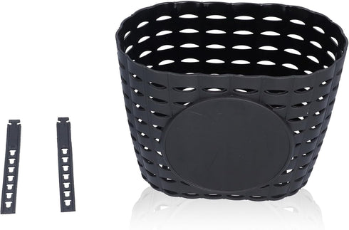 Bike Basket Front Kids, Bike Basket Bike Basket Front Scooter Basket Basket for Toddler Bike Bike Accessories for Kids Plastic Baskets Black...