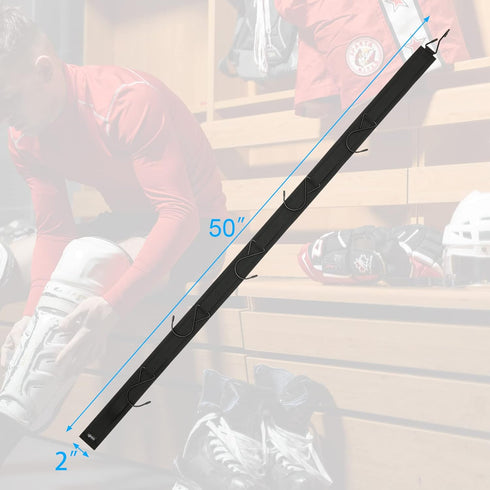Cosmos 1 Pc Portable Hockey Gear Hanger Strap Ice Hockey Equipment Rack Drying Organizer Stap with Six Hooks Hockey Gifts for Home Outdoor Use in ...