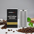 MODERNJOE'S Premium Infuser Cold Brew Coffee Maker for 1 Quart Wide Mouth Mason Jars. Cold Brew Coffee Filter. Perfect for Ice Coffee and Tea. 50 ...