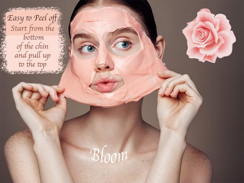 La Ruche Rose Collagen Hyaluronic Acid Assorted Facial Jelly Alginate Mask Moisturizing Hydro Jelly with Vitamin C Spa Skincare Rubber Face Mask 1...